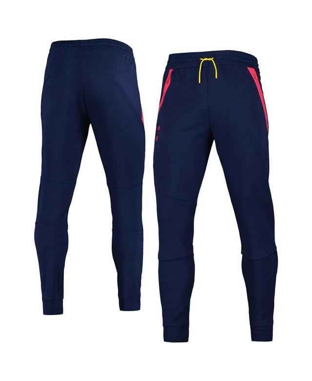 Mens adidas 2023 Player Navy St. Louis City Sc Club Travel Pants Product Image