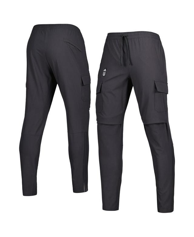 Mens adidas Black Orlando City SC Travel Pants Product Image