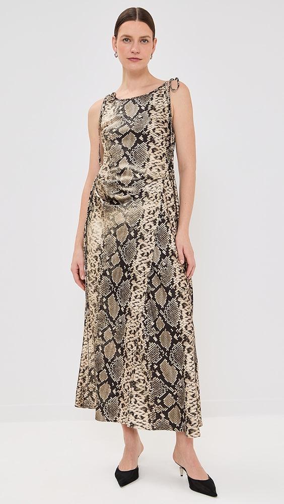 Acne Studios Python Fluid Seersucker Dress | Shopbop Product Image