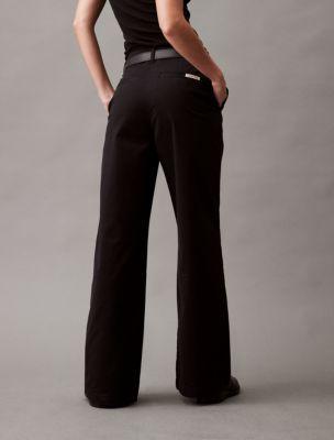 Wide Leg Stretch Chino Pants Product Image