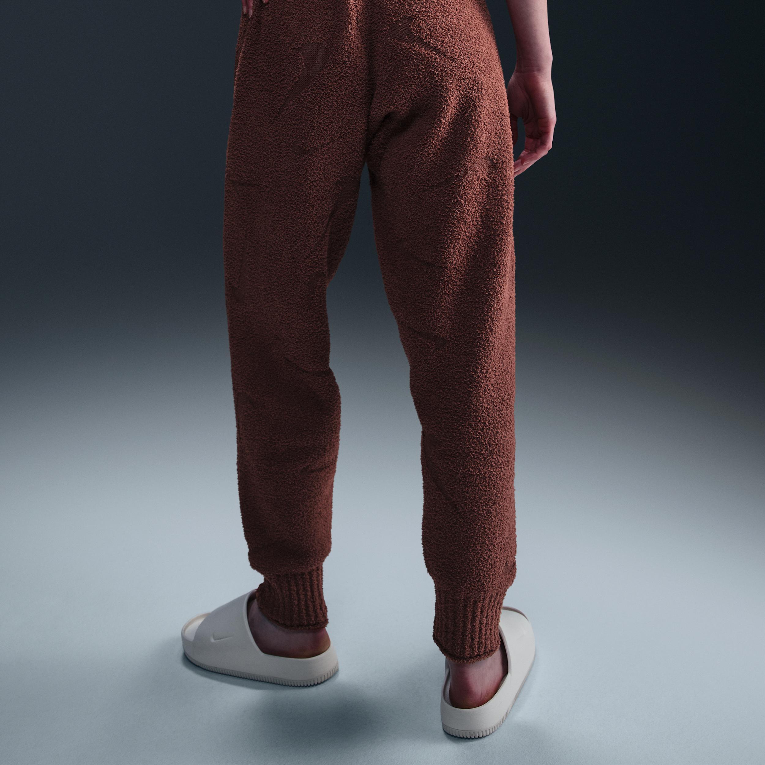 Women's Nike Sportswear Phoenix Cozy Bouclé High-Waisted Oversized Knit Pants Product Image