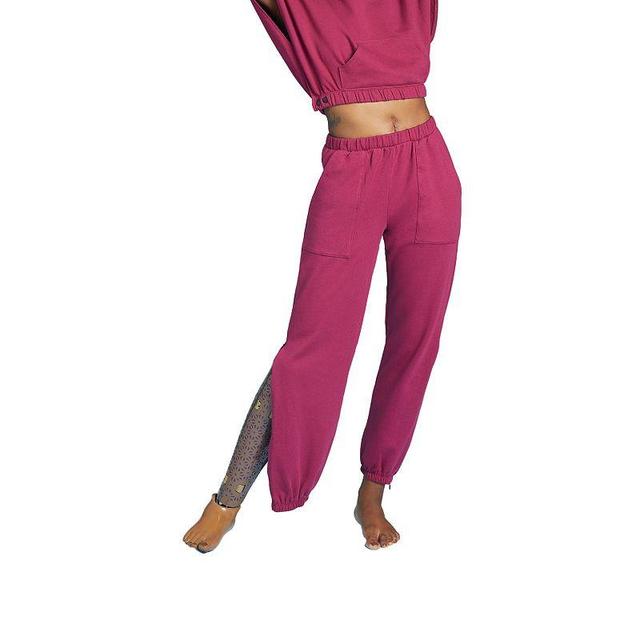 Slick Chicks Adaptive Accessible Side Zipper Joggers, Womens Purple Product Image