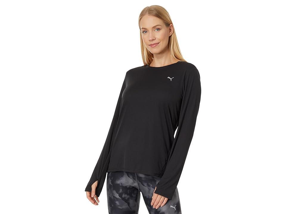 PUMA Run Favorite Long Sleeve Tee (Puma ) Women's Clothing Product Image