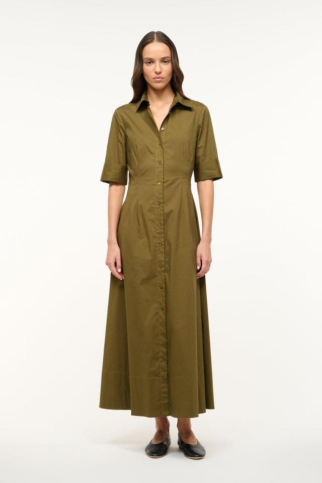 JOAN MAXI DRESS | SERGEANT GREEN Product Image