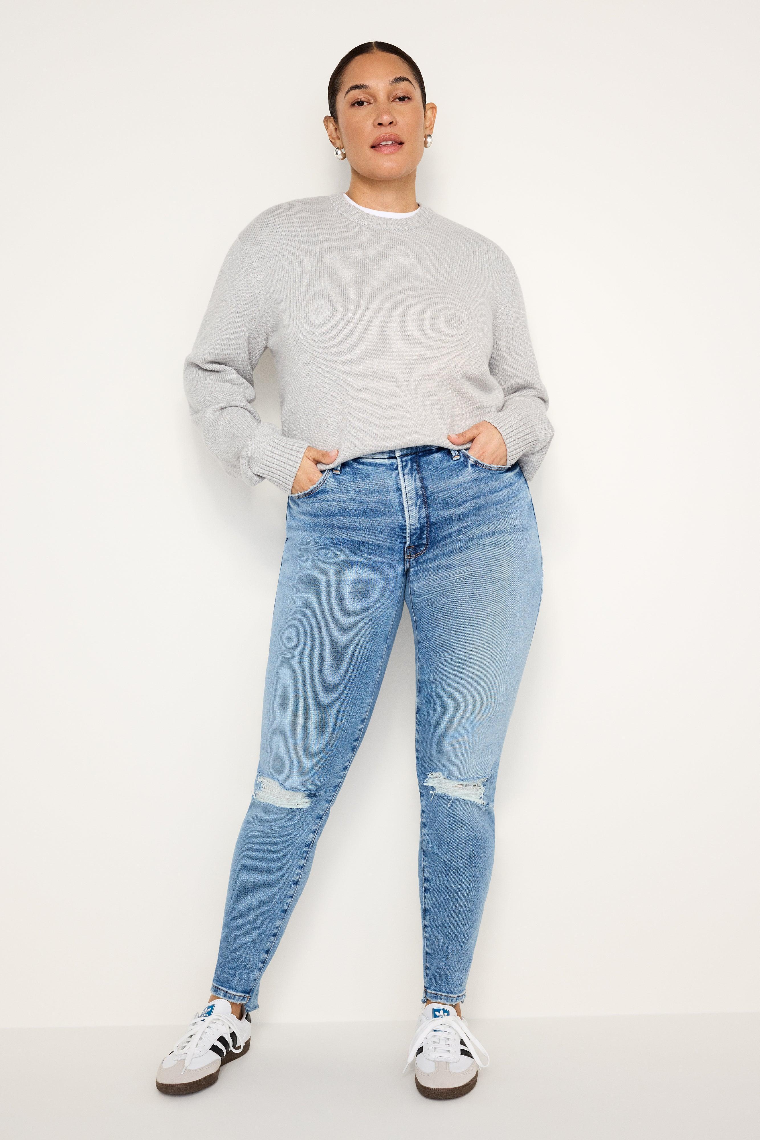 SOFT-TECH GOOD LEGS SKINNY JEANS | INDIGO521 Product Image