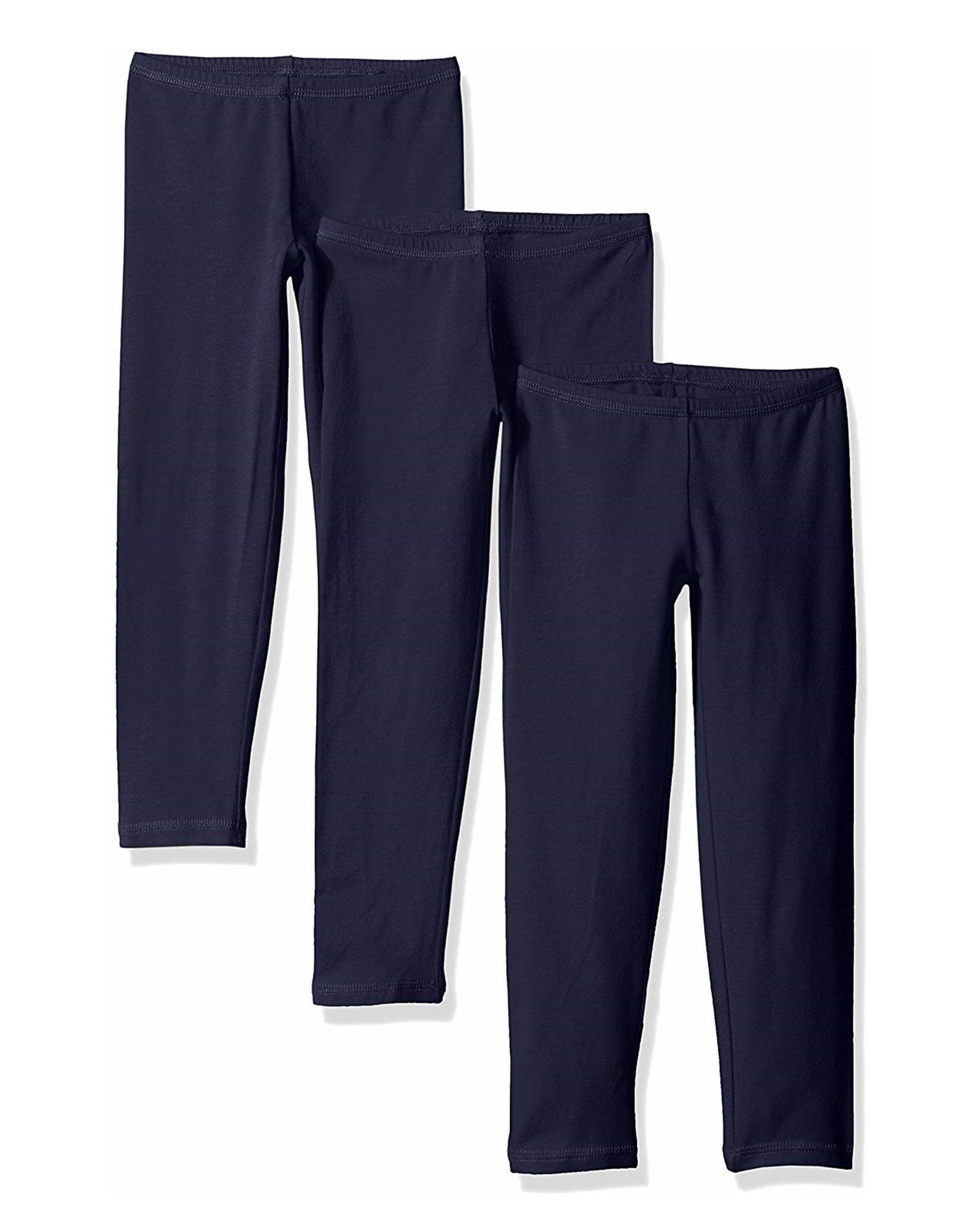 Hanes Girls Legging 3-Pack Black L Product Image