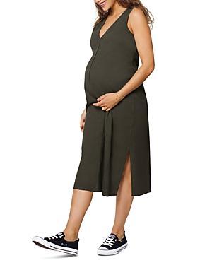 Ingrid & Isabel Everywhere Midi Column Maternity Dress Product Image