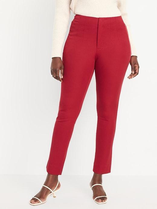 Extra High-Waisted Polished Pixie Skinny Pants Product Image