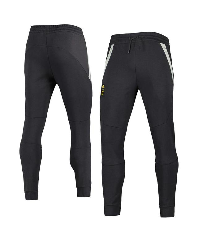 Mens adidas Charcoal Columbus Crew 2023 Player Club Travel Pants Product Image