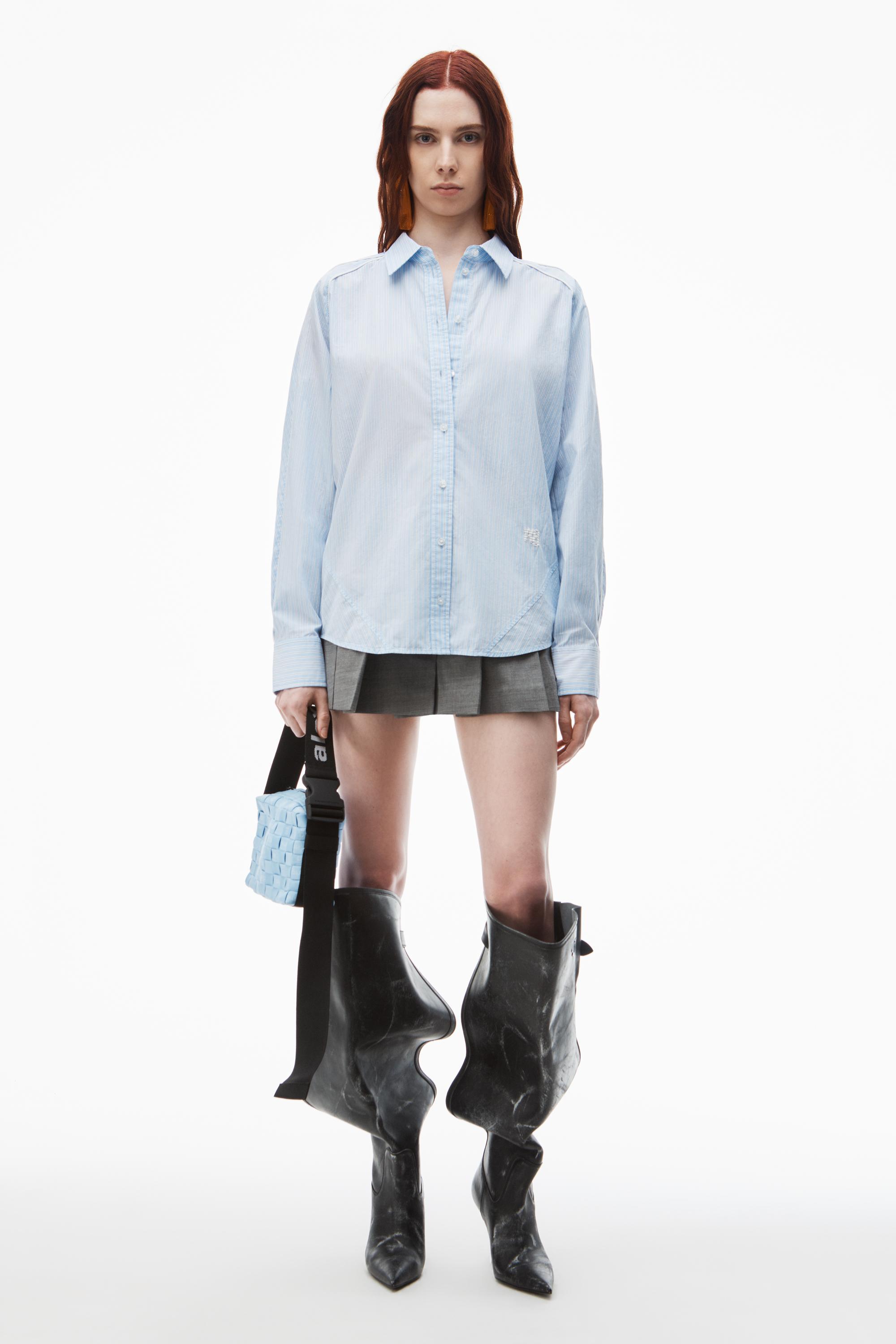 Oversize Shirt In Cotton Product Image