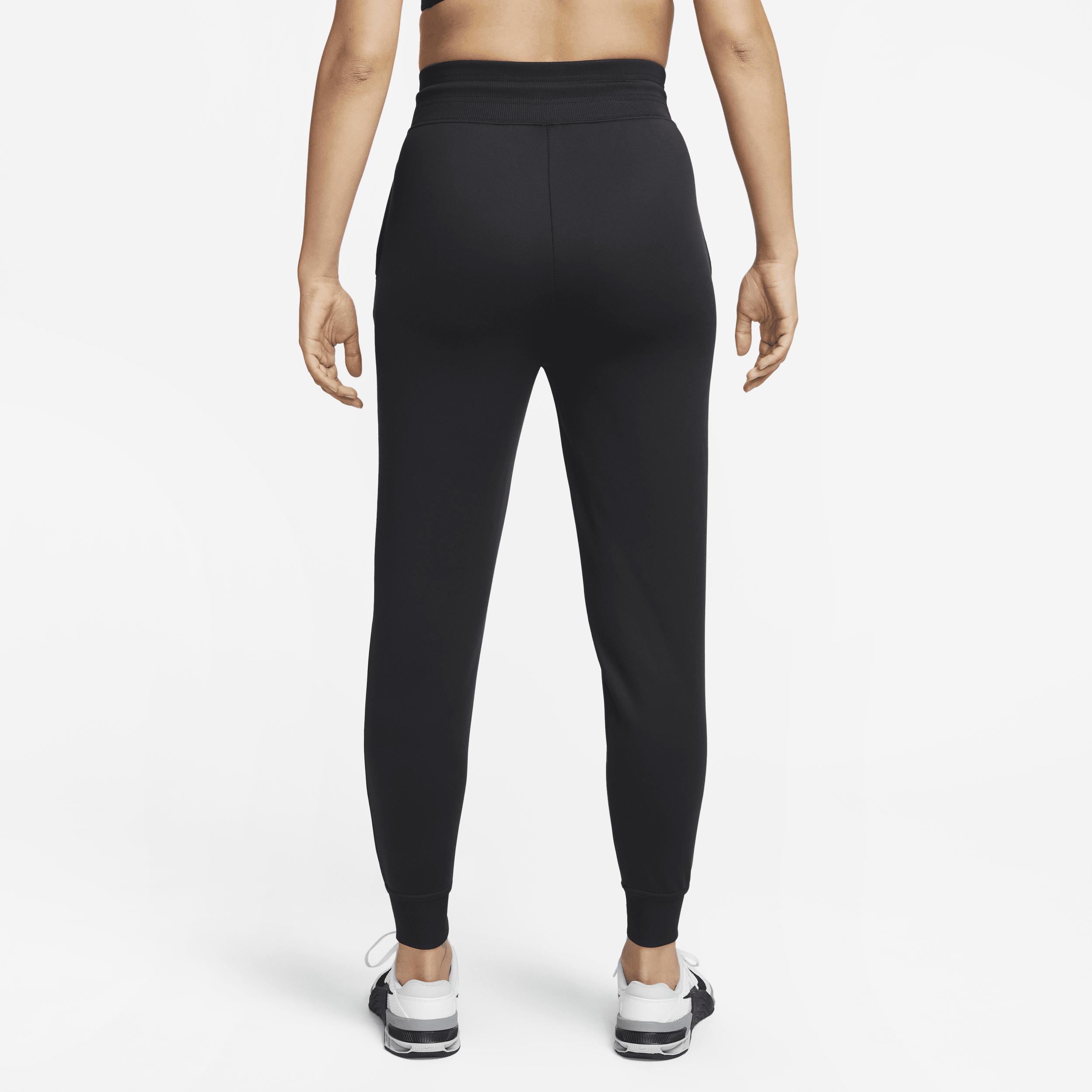 Womens Nike One Therma-FIT Joggers Grey Product Image