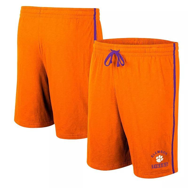 Mens Colosseum Clemson Tigers Thunder Slub Shorts Product Image