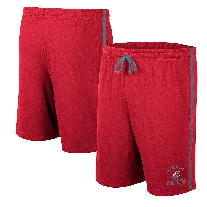 Mens Colosseum Scarlet Ohio State Buckeyes Thunder Slub Shorts Product Image