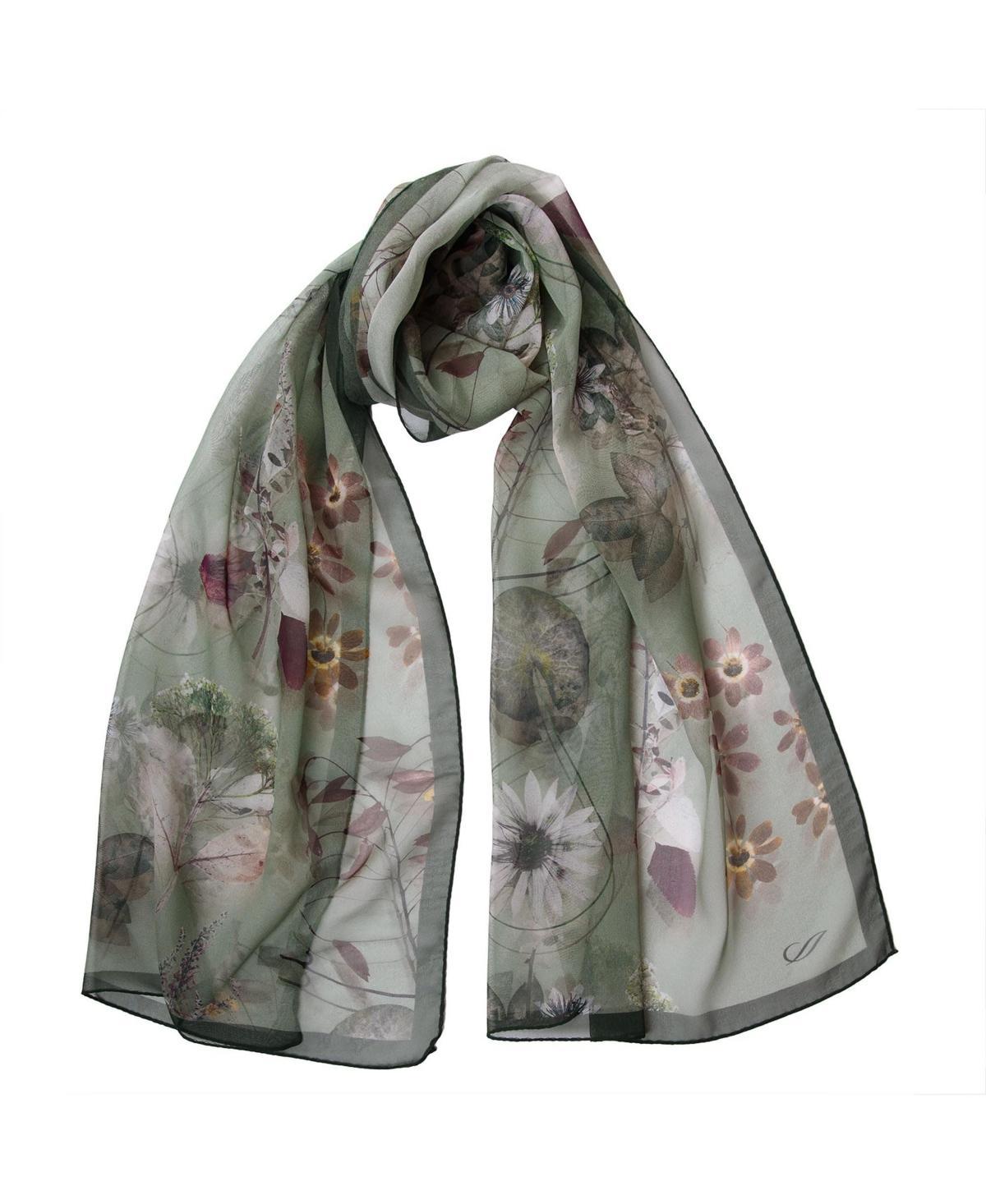 Elizabetta Botanica - Long Sheer Silk Scarf for Women product image