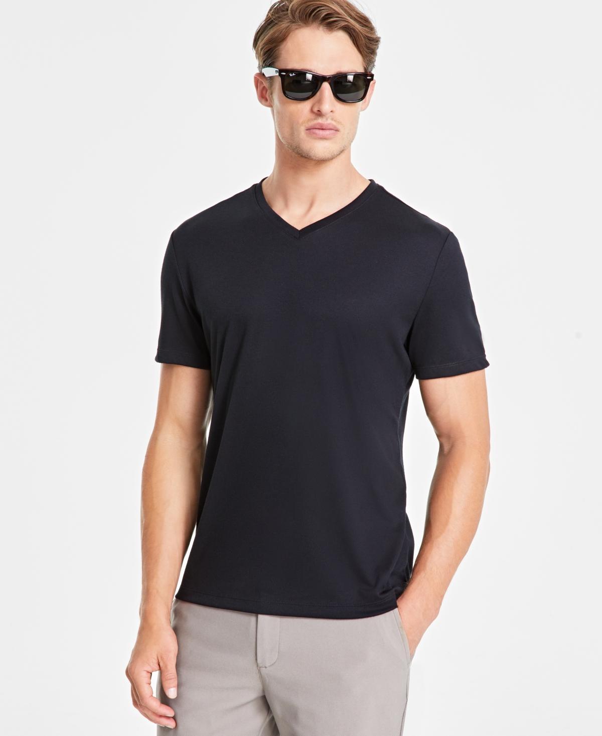 Alfani Mens Travel Stretch V-Neck T-Shirt, Created for Macys Product Image