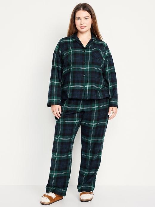 Flannel Pajama Set for Women Product Image