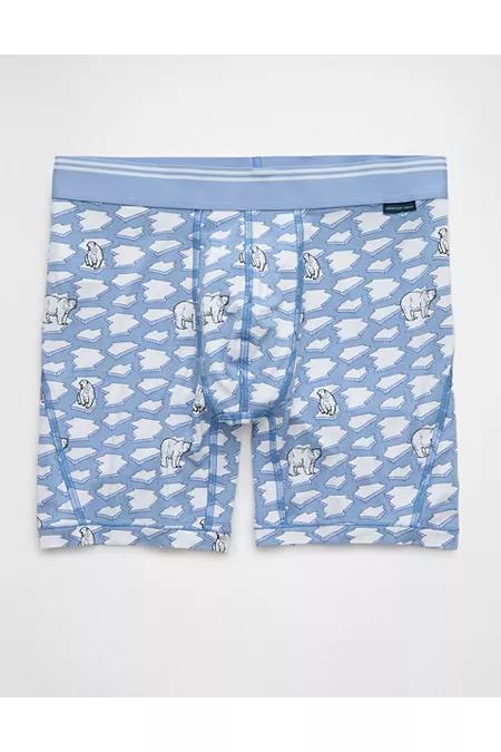 AEO Mens Polar Ice 6 Ultra Soft Boxer Brief Men's Product Image