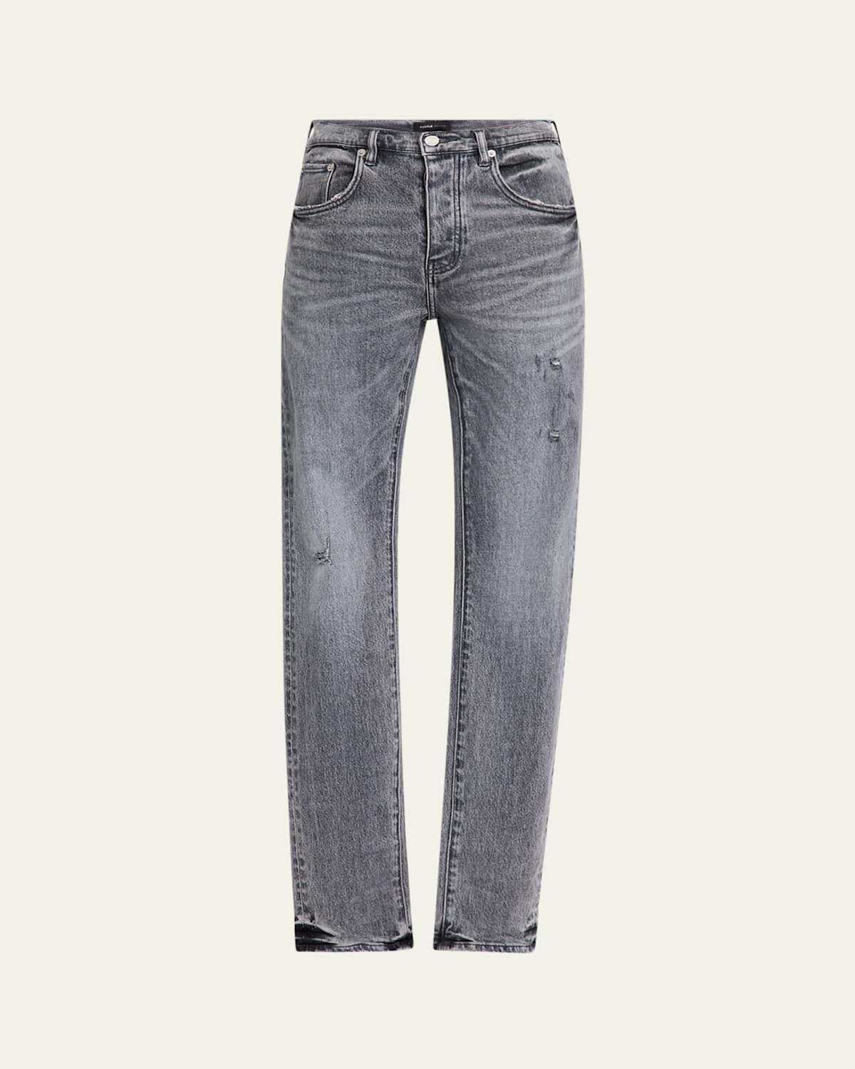 Mens P001 Distressed Stretch Skinny Jeans Product Image