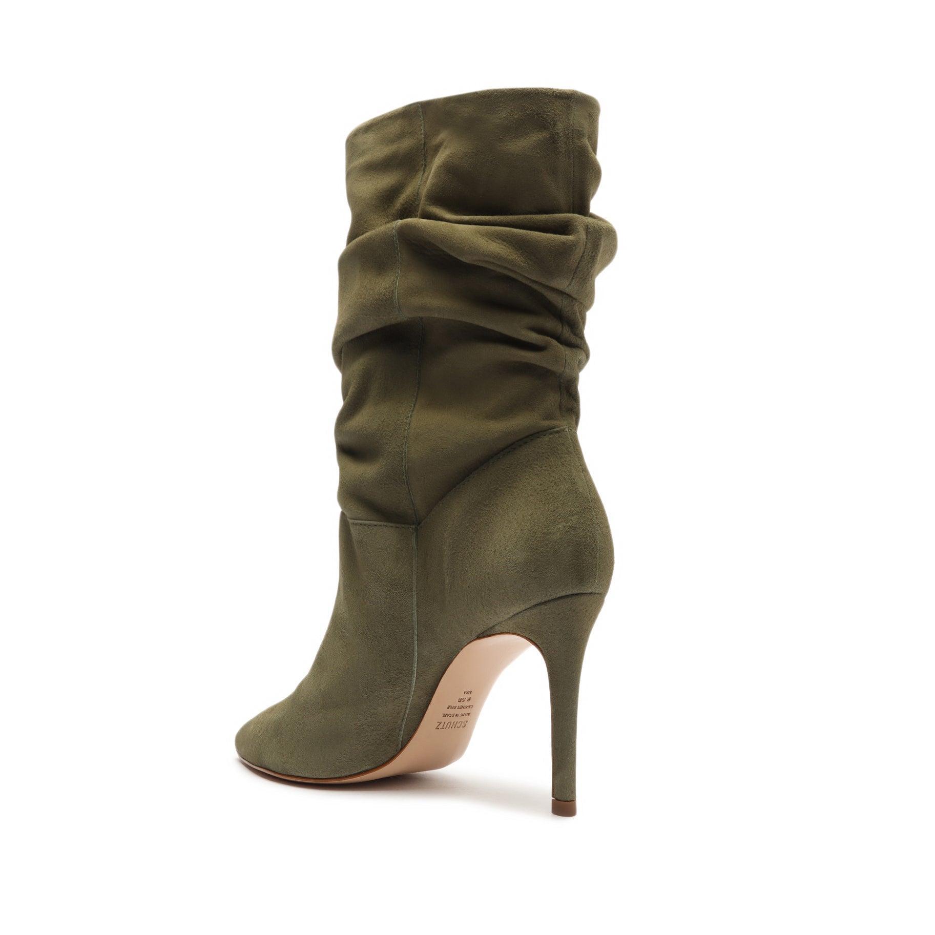 Womens Ashlee Suede Slouch Booties Product Image