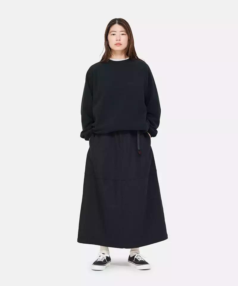 Wool Paneled Skirt Female Product Image