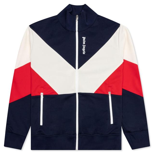 V Colorblock Track Jacket - Navy Blue Male Product Image