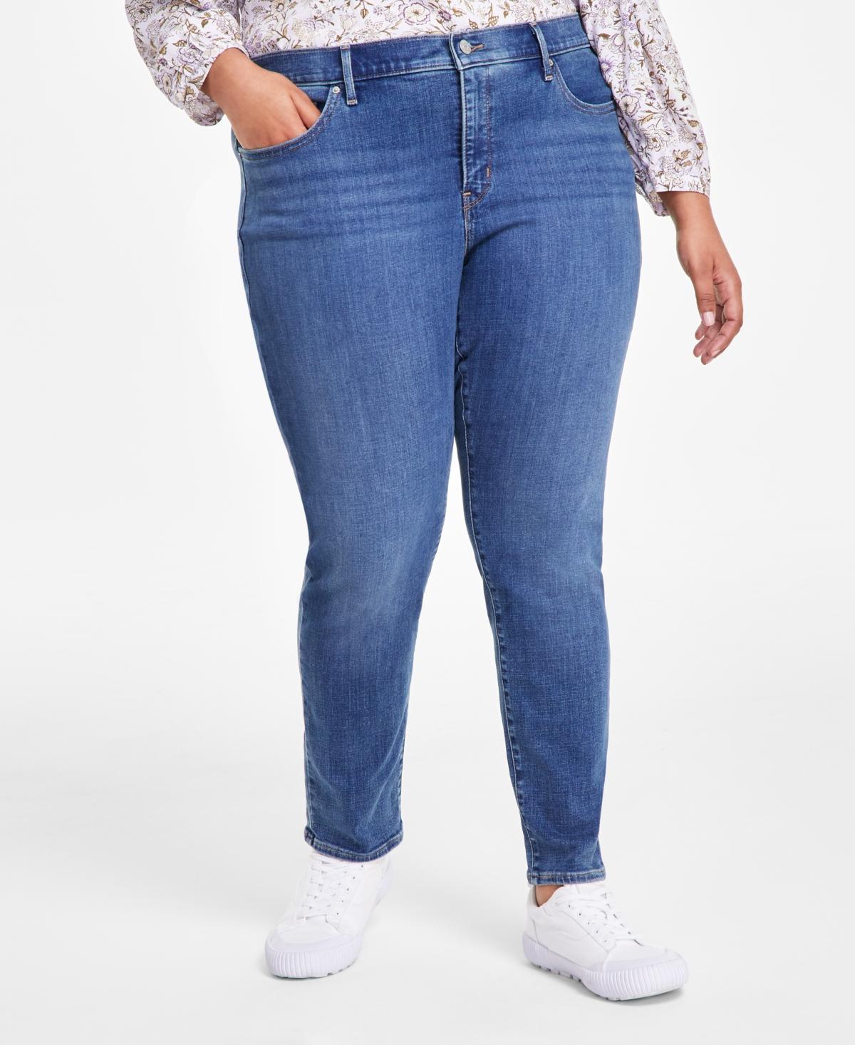 Plus Size Levis 311 Shaping Skinny Jeans, Womens Med Blue Product Image