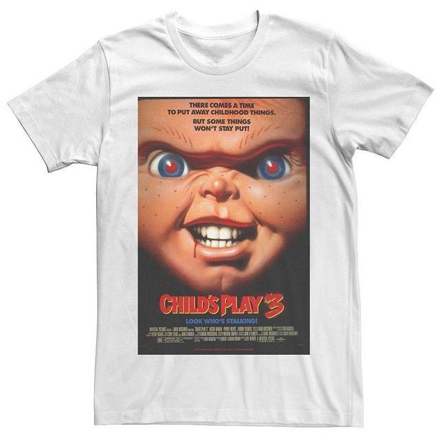 Mens Chucky Childs Play 3 Face Shot Logo Tee Product Image