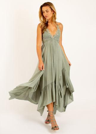 Poesy Dress in Seaglass Product Image