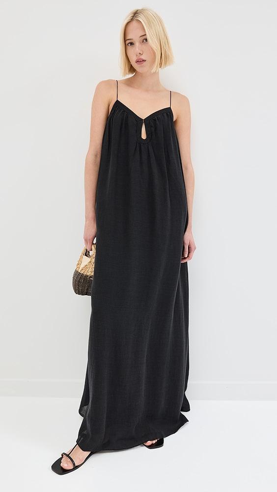 La Ligne Maxi Dress In Lightweight Linen Viscose | Shopbop Product Image