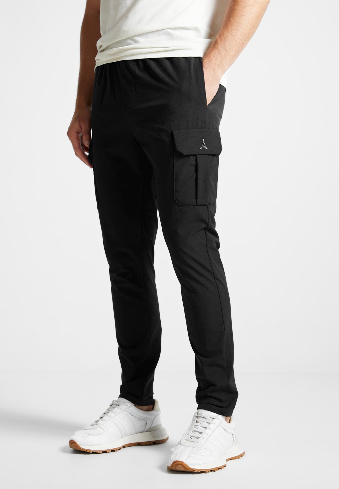 Technical Cargo Pants - Black / Black / MAN1964-01 Product Image