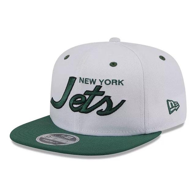 Mens New Era /Green New York Jets Sparky Original 9FIFTY Snapback Hat Product Image