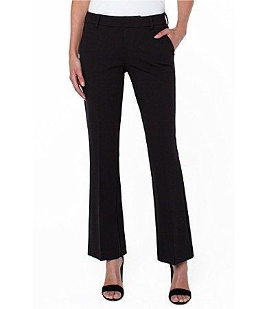 Liverpool Los Angeles Kelsey Flare Leg Pleated Front Trousers Product Image