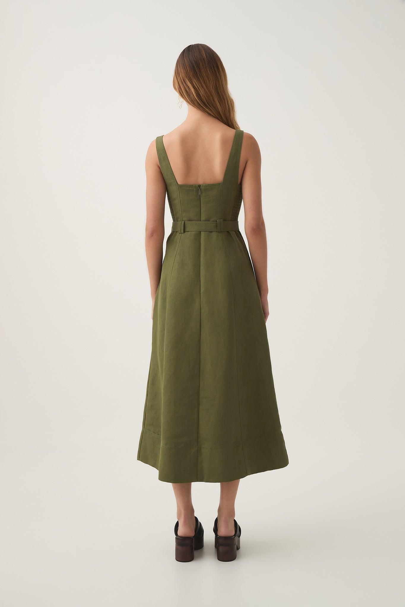 Axle Utility Midi Dress Product Image