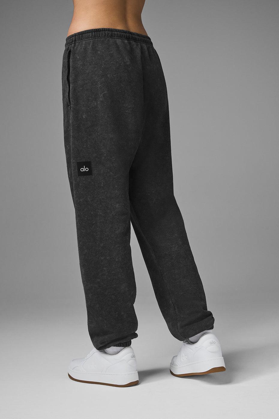 Chill Vintage Wash Sweatpant - Black Wash Female Product Image