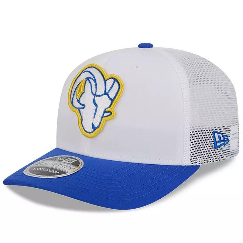 New Era Mens White Los Angeles Rams 2024 Nfl Training Camp 9SEVENTY Trucker Hat - White Product Image