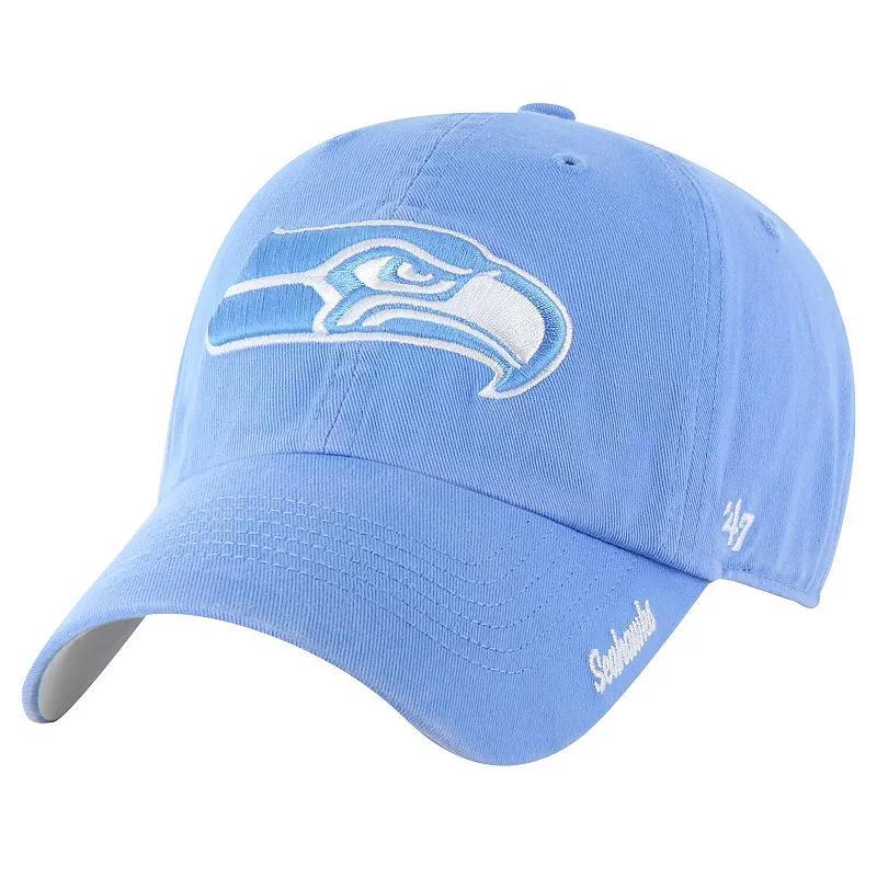 Womens 47 Seattle Seahawks Luminance Cheer Clean Up Adjustable Hat Product Image