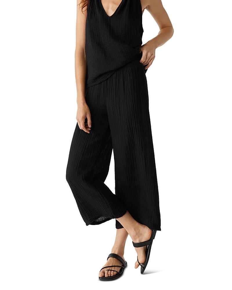 Michael Stars Medina Smocked Waist Wide Leg Pants Product Image