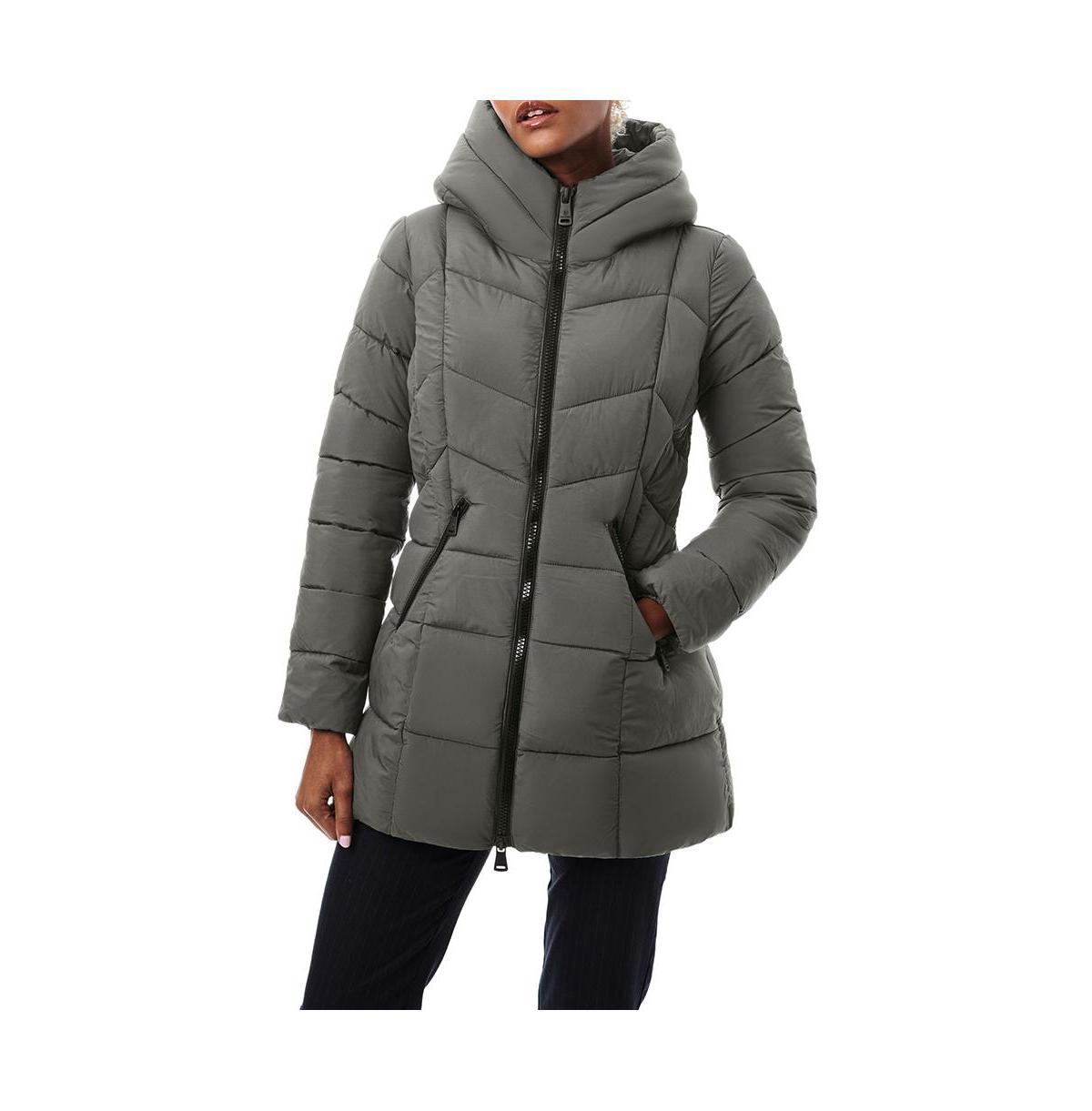 Bernardo Hooded Water Resistant Puffer Jacket Product Image