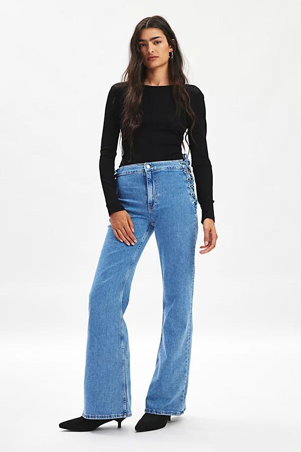 BDG Corset Tie-Waist Boot Leg Jean Womens at Urban Outfitters product image