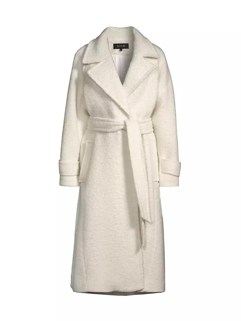 Brandy Wool-Blend Trench Coat product image