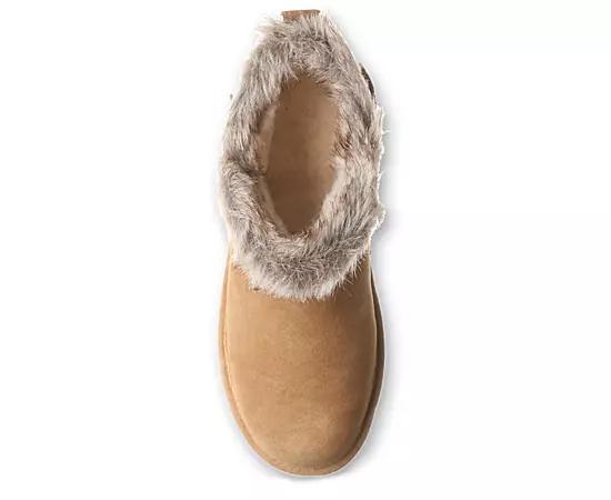 Bearpaw Jasmine Faux Fur Womens Short Boots Product Image