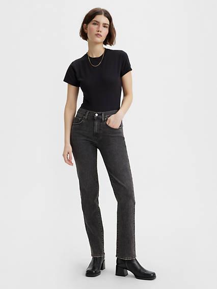 Levi's High Rise Slim Straight Women's Jeans Product Image