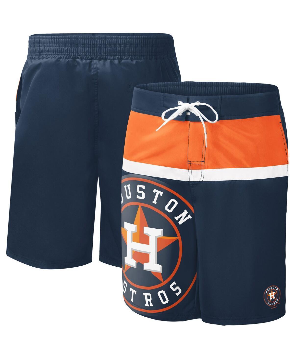 Mens G-iii Sports by Carl Banks Navy Houston Astros Sea Wind Swim Shorts Product Image