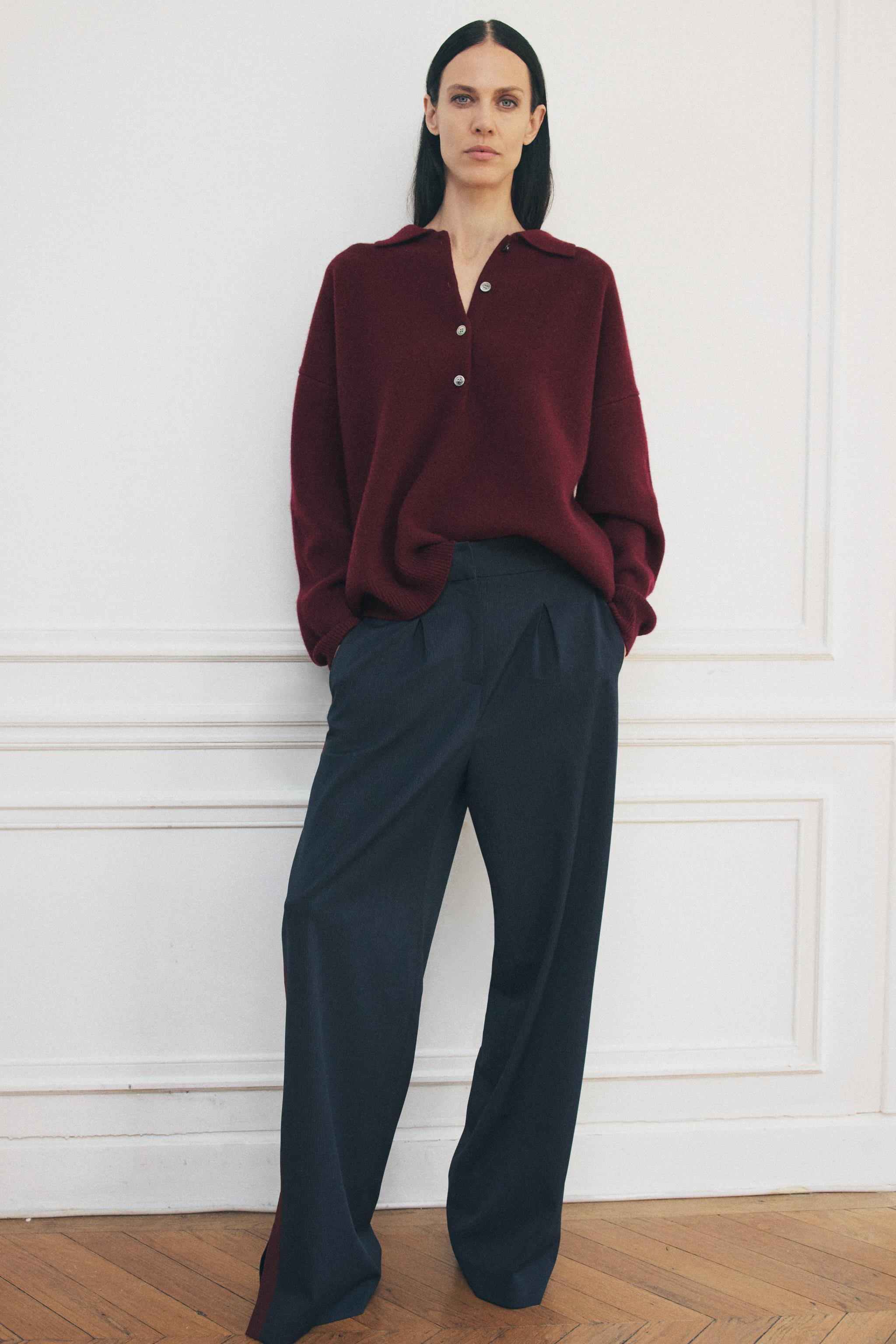 SIDE STRIPE PANTS ZW COLLECTION Product Image