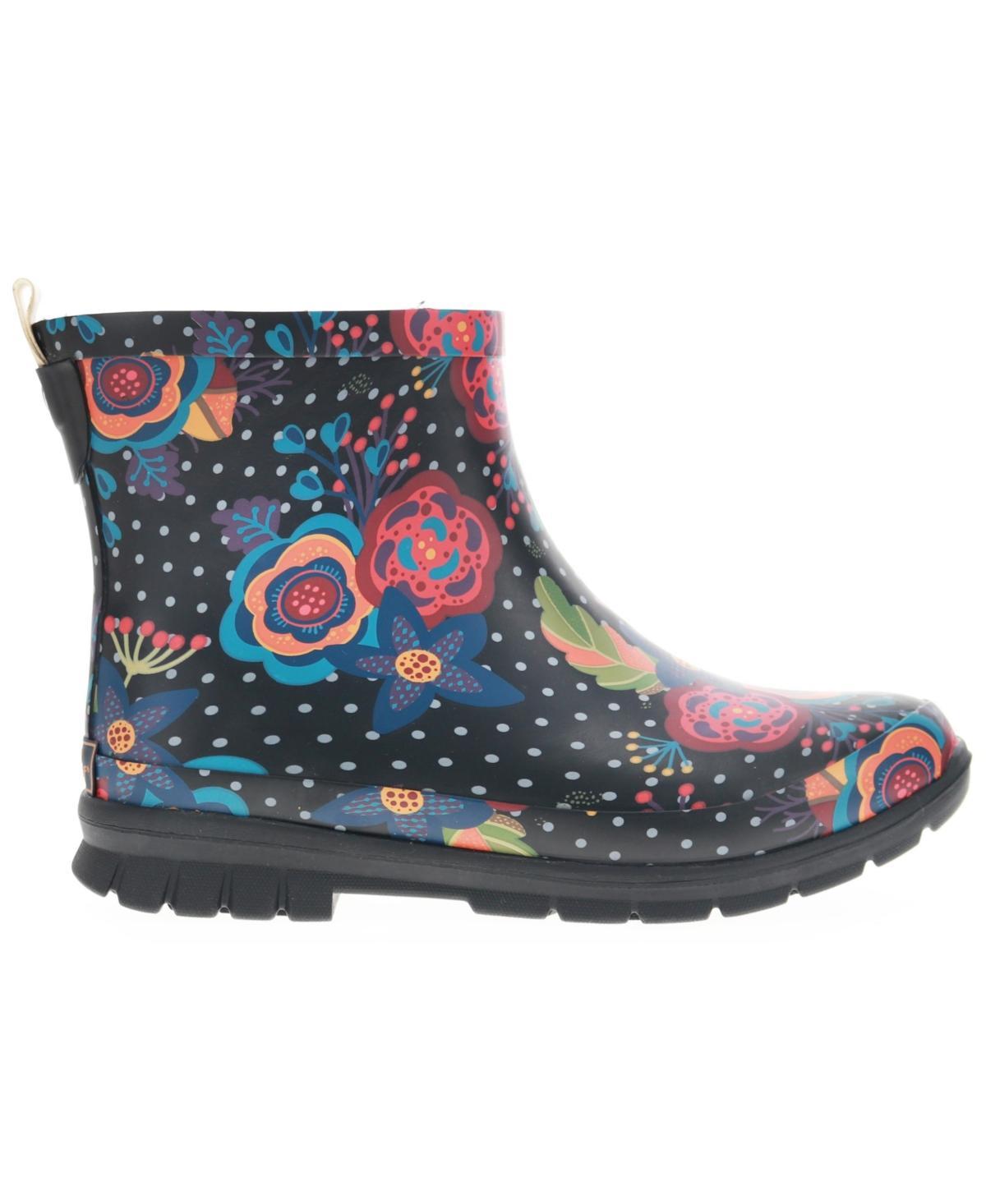 Western Chief Womens Boho Bloom Shorty Rain Bootie Product Image