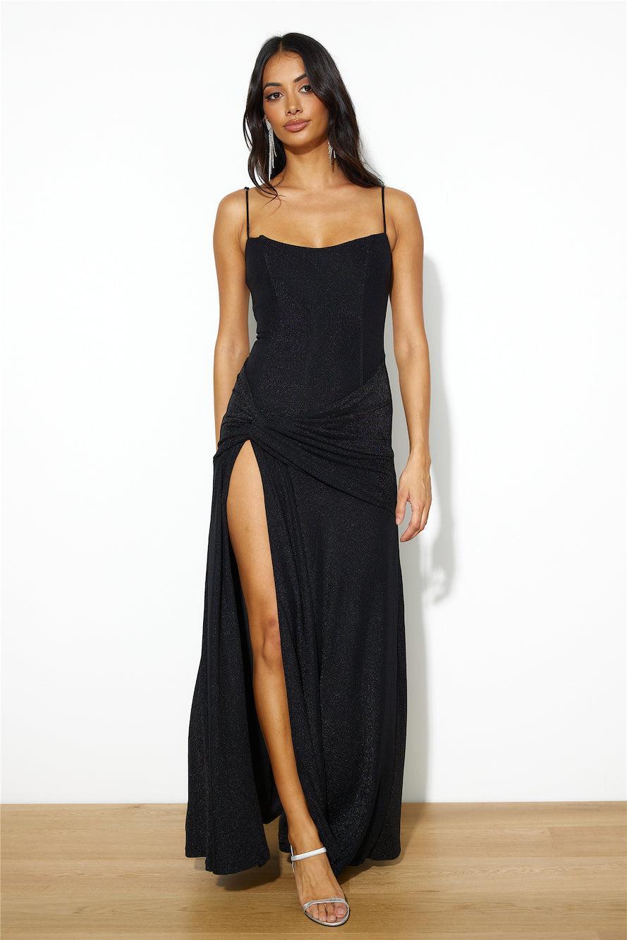 Designer Looks Maxi Dress Black Product Image