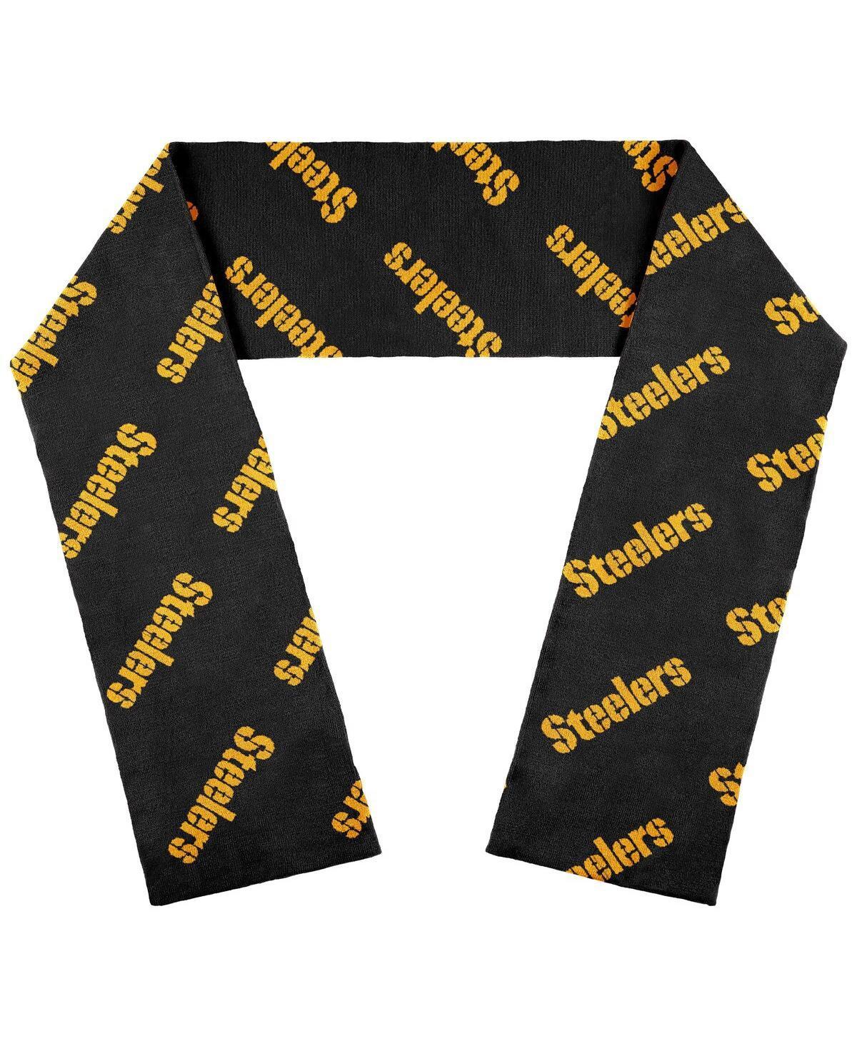 WEAR by Erin Andrews Pittsburgh Steelers Wordmark Scarf Product Image