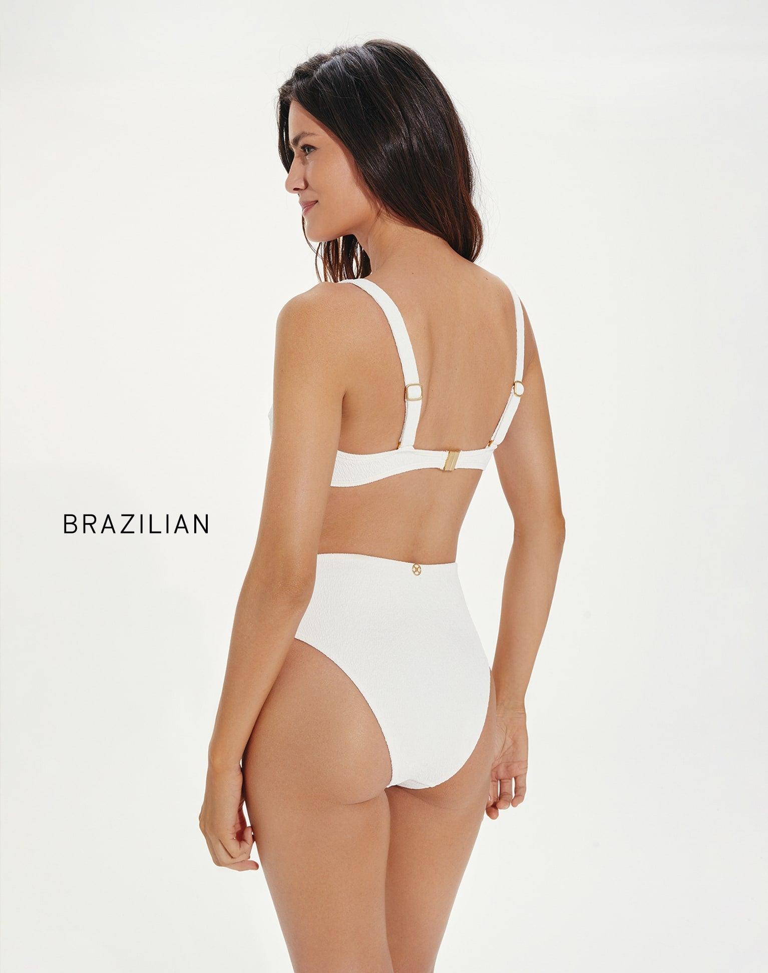 Firenze Bela Hot Pant Bottom - White Product Image