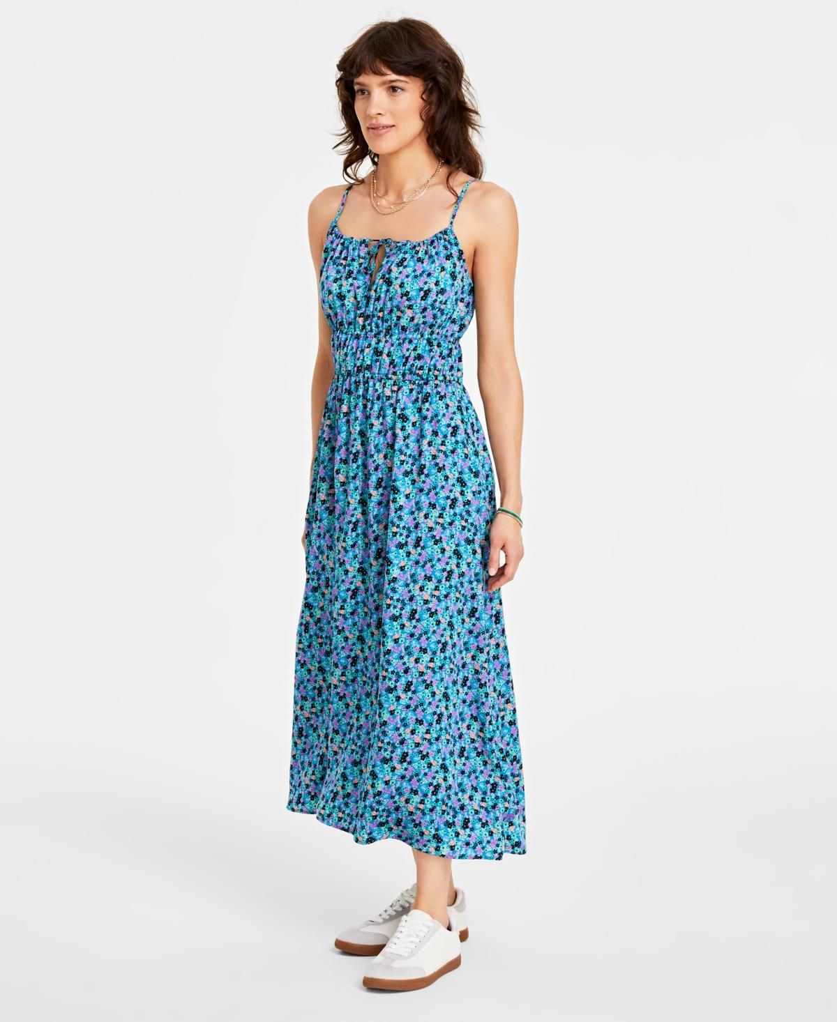 On 34th Womens Tie-Front Midi Dress, Created for Macys Product Image