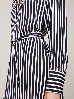 Stripe Midi Shirtdress Product Image